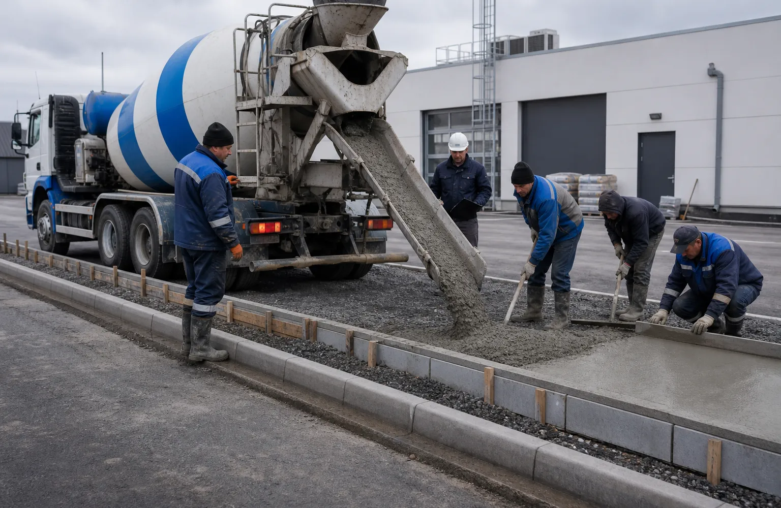 Отгрузка с площадки — собственное производство